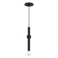 Load image into Gallery viewer, Guyed Pendant - Nightshade Black Finish Standard Canopy
