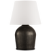 Halifax Large Table Lamp - Black Ceramic