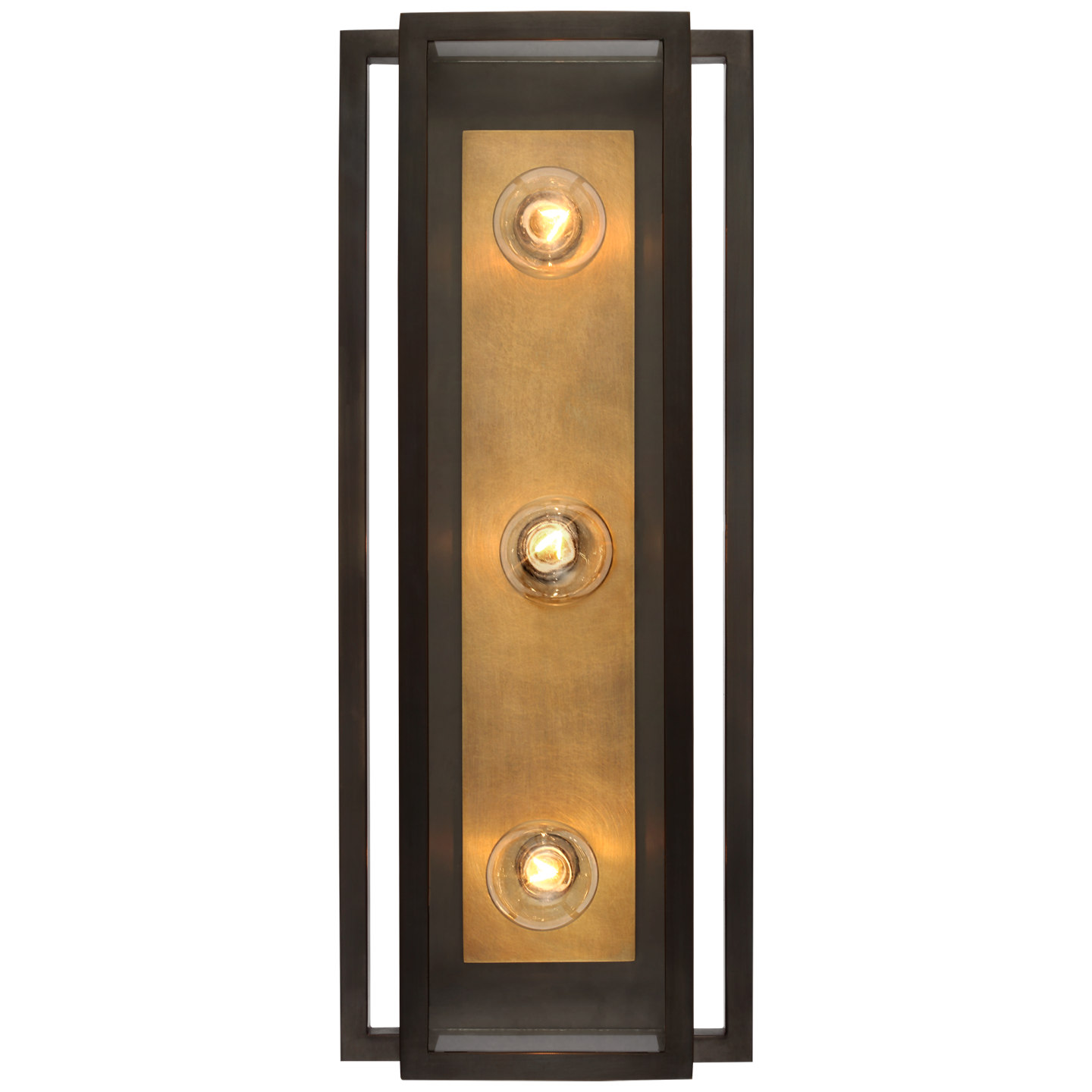 Halle 18" Vanity Light - Bronze/Hand-Rubbed Antique Brass Finish