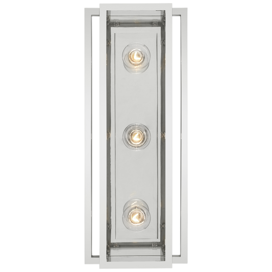 Halle 18" Vanity Light - Polished Nickel Finish