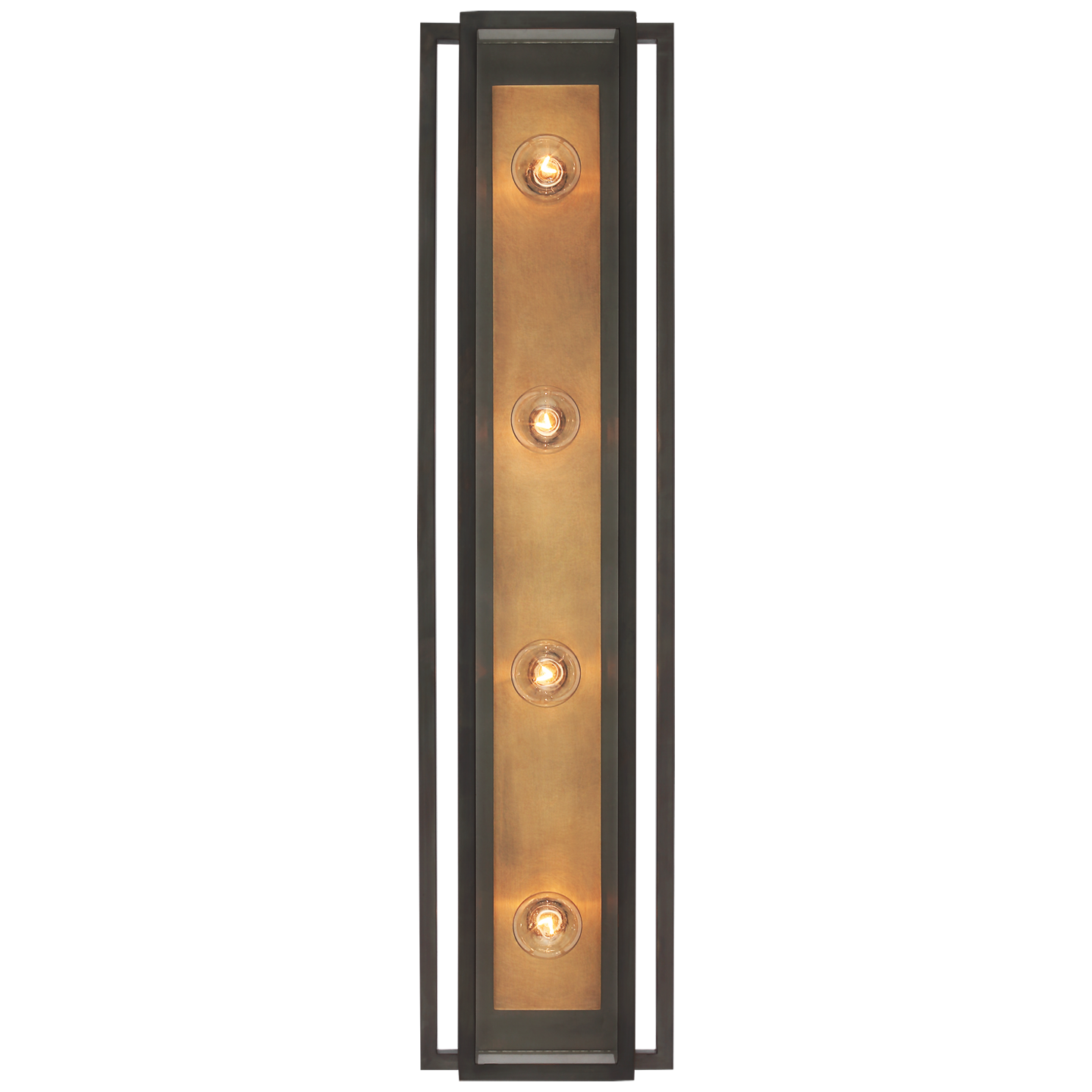 Halle 30" Vanity Light - Bronze/Hand-Rubbed Antique Brass Finish