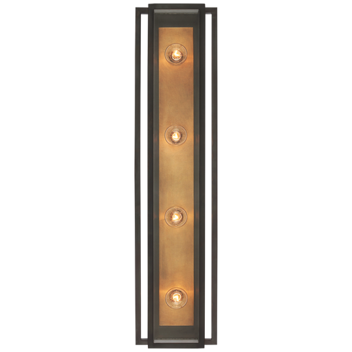 Halle 30" Vanity Light - Bronze/Hand-Rubbed Antique Brass Finish