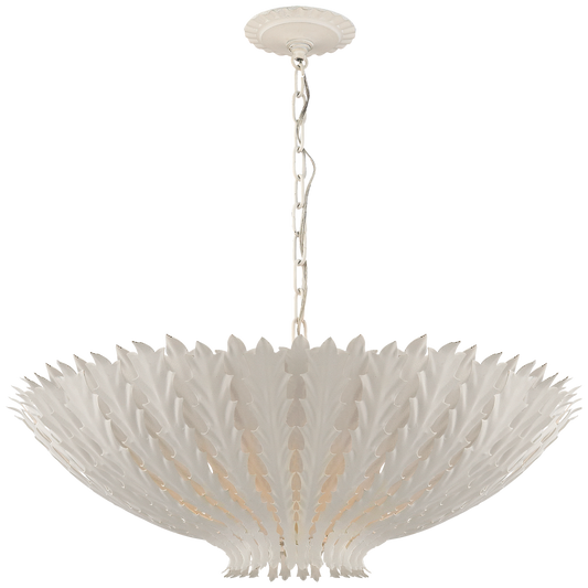 Hampton Large Chandelier - Plaster White