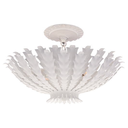Hampton Small Chandelier - Plaster White