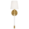 Load image into Gallery viewer, Hanover Sconce - Burnished Brass Finish
