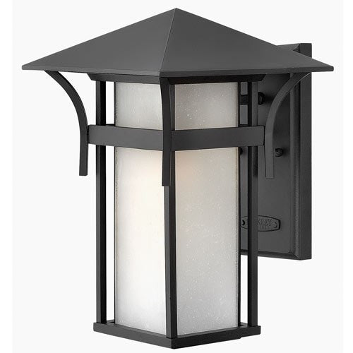 Harbor Medium Outdoor Wall Light - Satin Black
