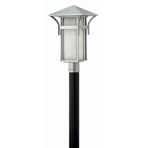 Harbor Outdoor Post Light - Titanium