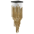 Load image into Gallery viewer, Harmony LED Large Multi Light Pendant - Heritage Brass Finish
