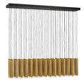 Load image into Gallery viewer, Harmony LED Linear Suspension - Heritage Brass Finish
