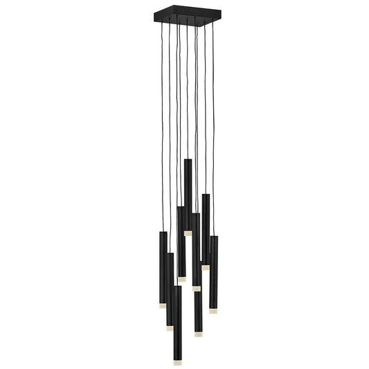 Harmony LED Multi Light Pendant - Black Finish