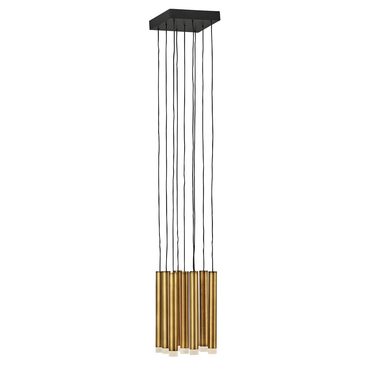 Harmony LED Multi Light Pendant - Heritage Brass Finish