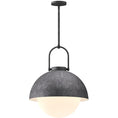 Load image into Gallery viewer, Harper Dome Pendant - Steel Finish
