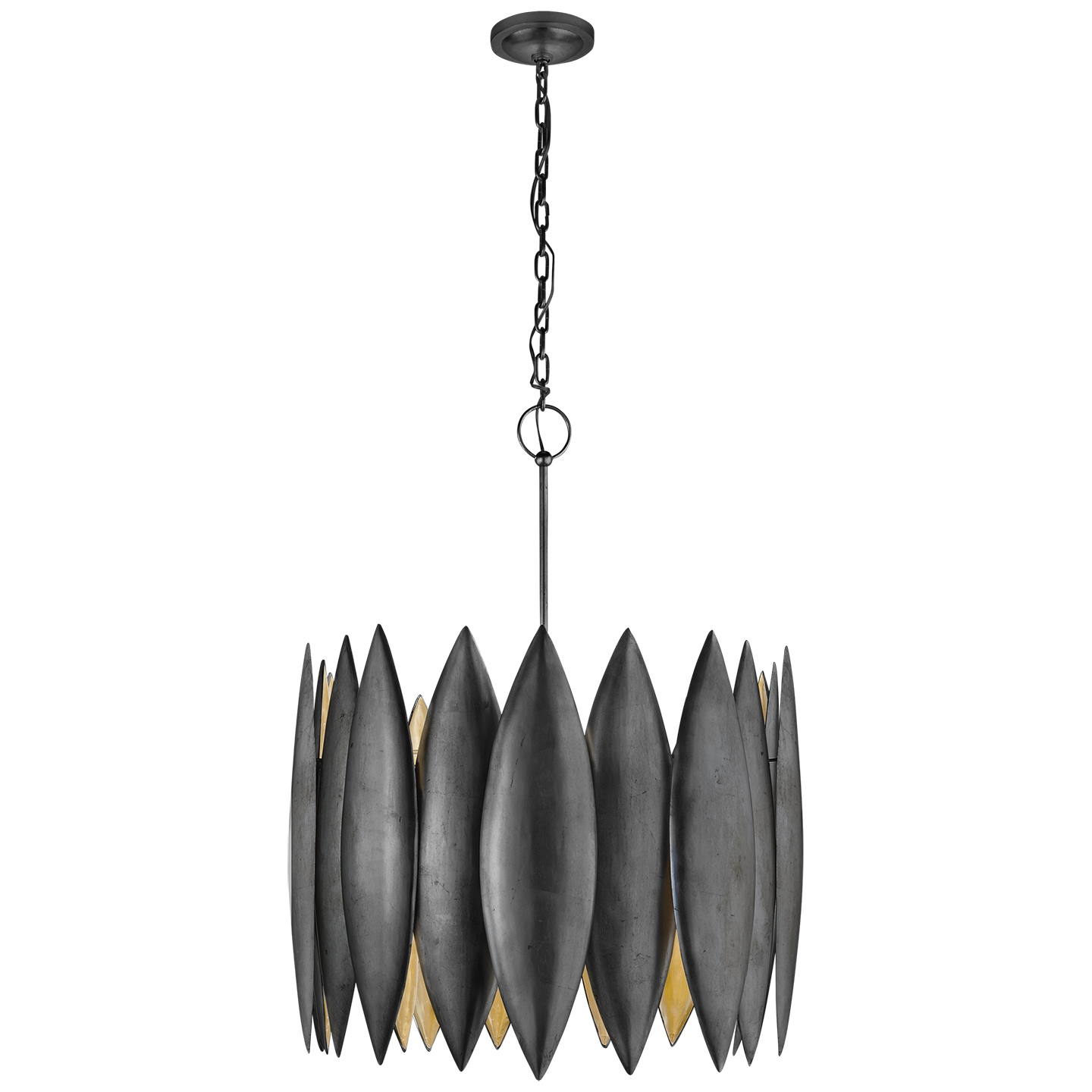 Hatton Large Pendant Aged Iron