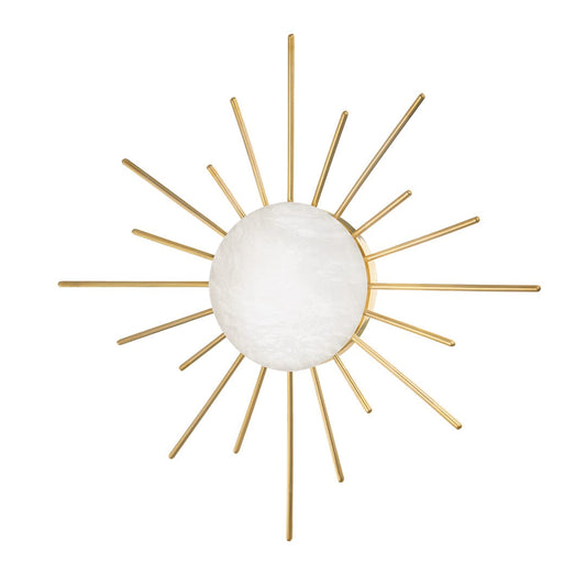 Havana LED Wall Sconce - Vintage Brass