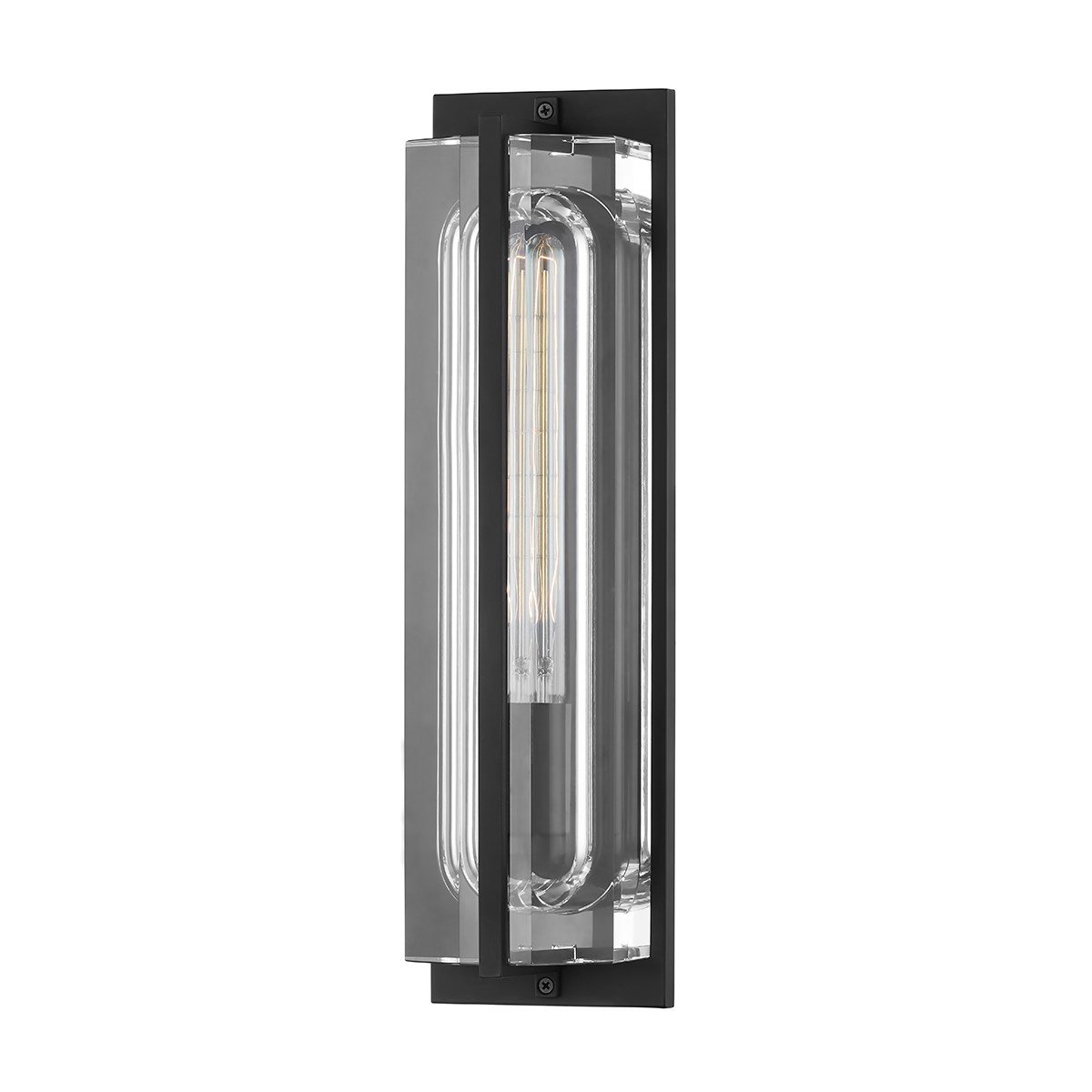 Hawkins Wall Sconce - Black Brass Finish