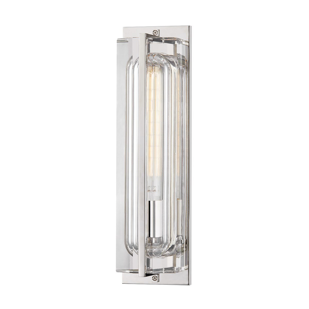 Hawkins Wall Sconce - Polished Nickel Finish