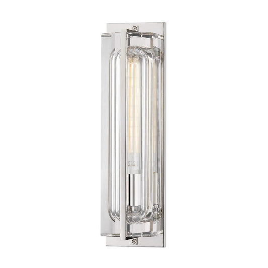 Hawkins Wall Sconce - Polished Nickel Finish