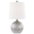 Load image into Gallery viewer, Heather Table Lamp - Silver Finish
