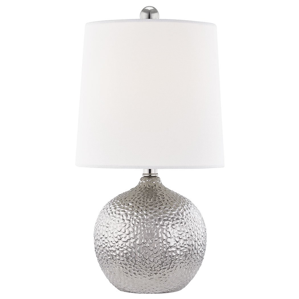 Heather Table Lamp - Silver Finish