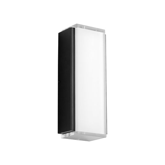 Helio Medium LED Outdoor Wall Sconce - Black Finish