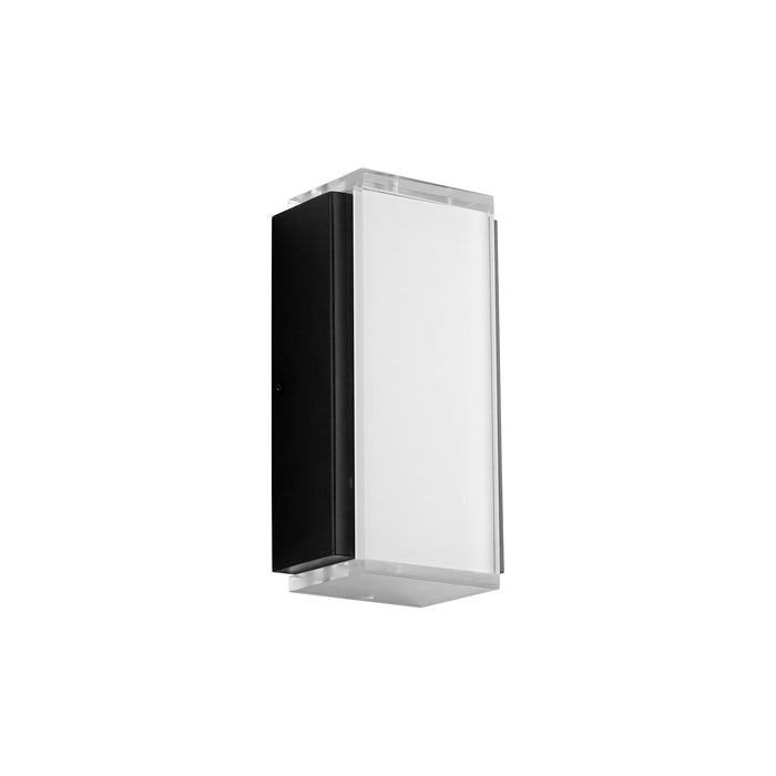 Helio Small LED Outdoor Wall Sconce - Black Finish