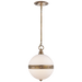 Hendricks Small Globe Pendant - Natural Brass