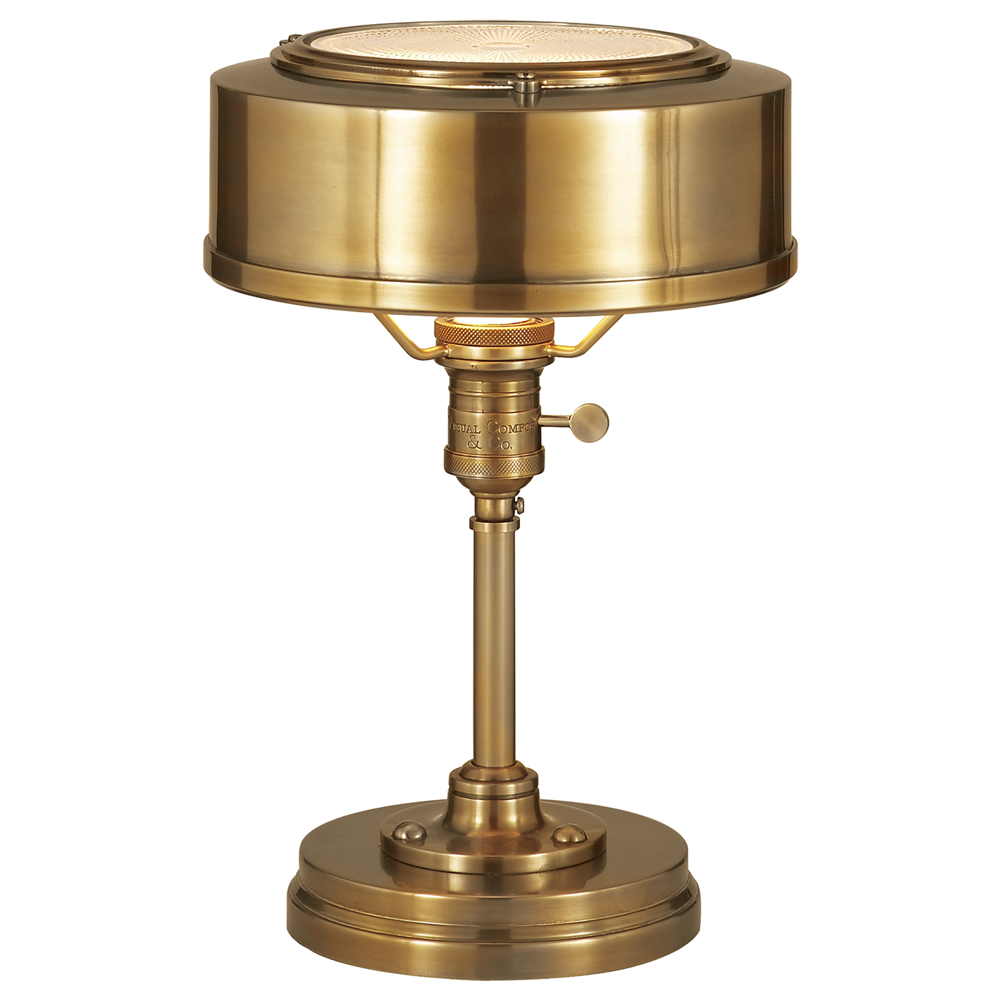 Henley Task Lamp - Hand-Rubbed Antique Brass