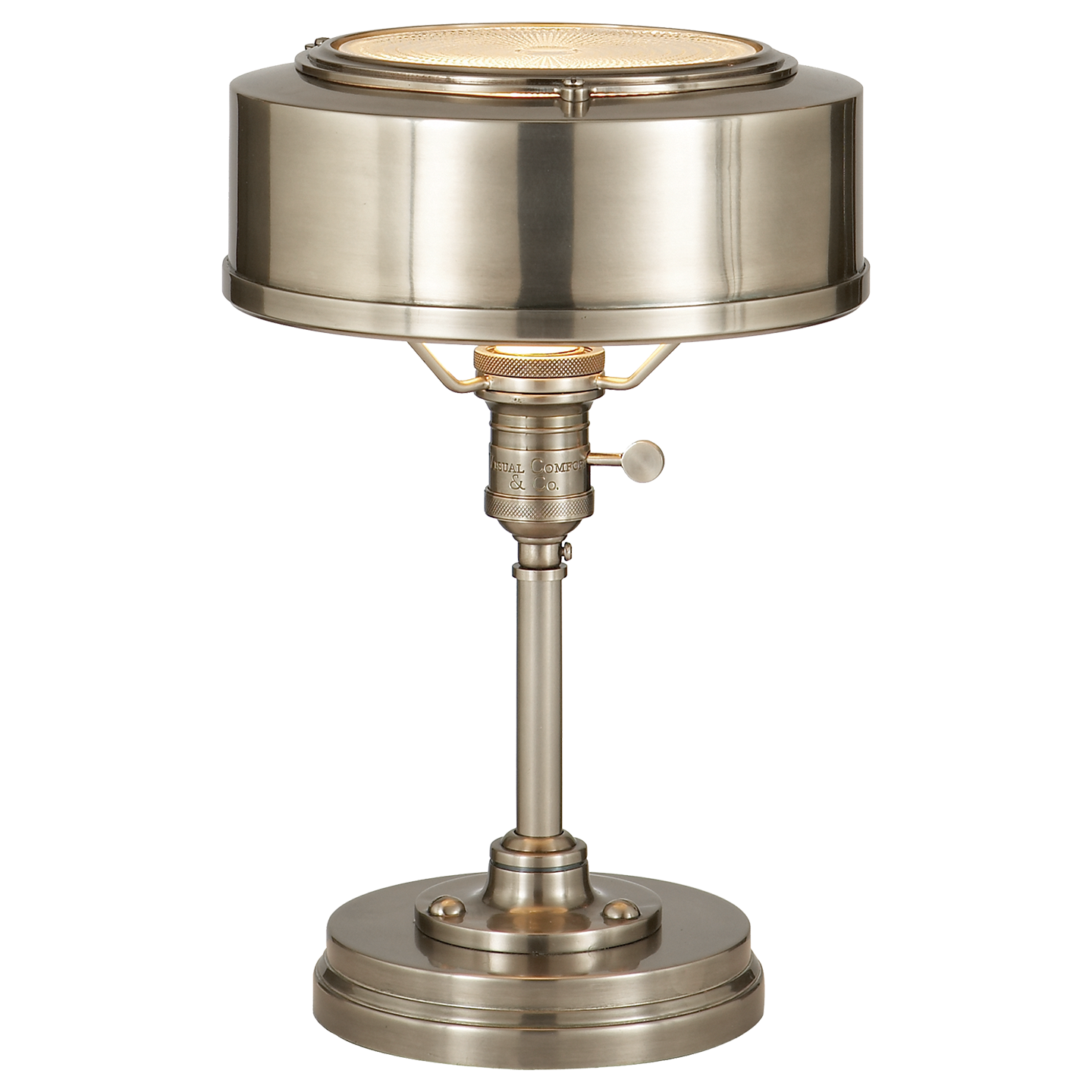 Henley Task Lamp - Antique Nickel