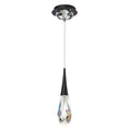 Load image into Gallery viewer, Hibiscus LED Mini Pendant - Black Finish
