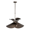 Load image into Gallery viewer, Hibiscus Large Pendant - Dark Smoke Finish
