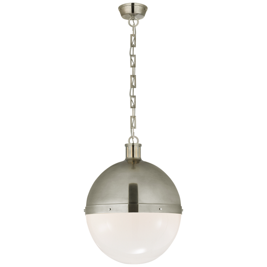 Hicks Extra Large Pendant - Antique Nickel Finish