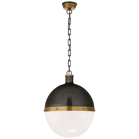 Hicks Extra Large Pendant - Bronze/Antique Brass Finish