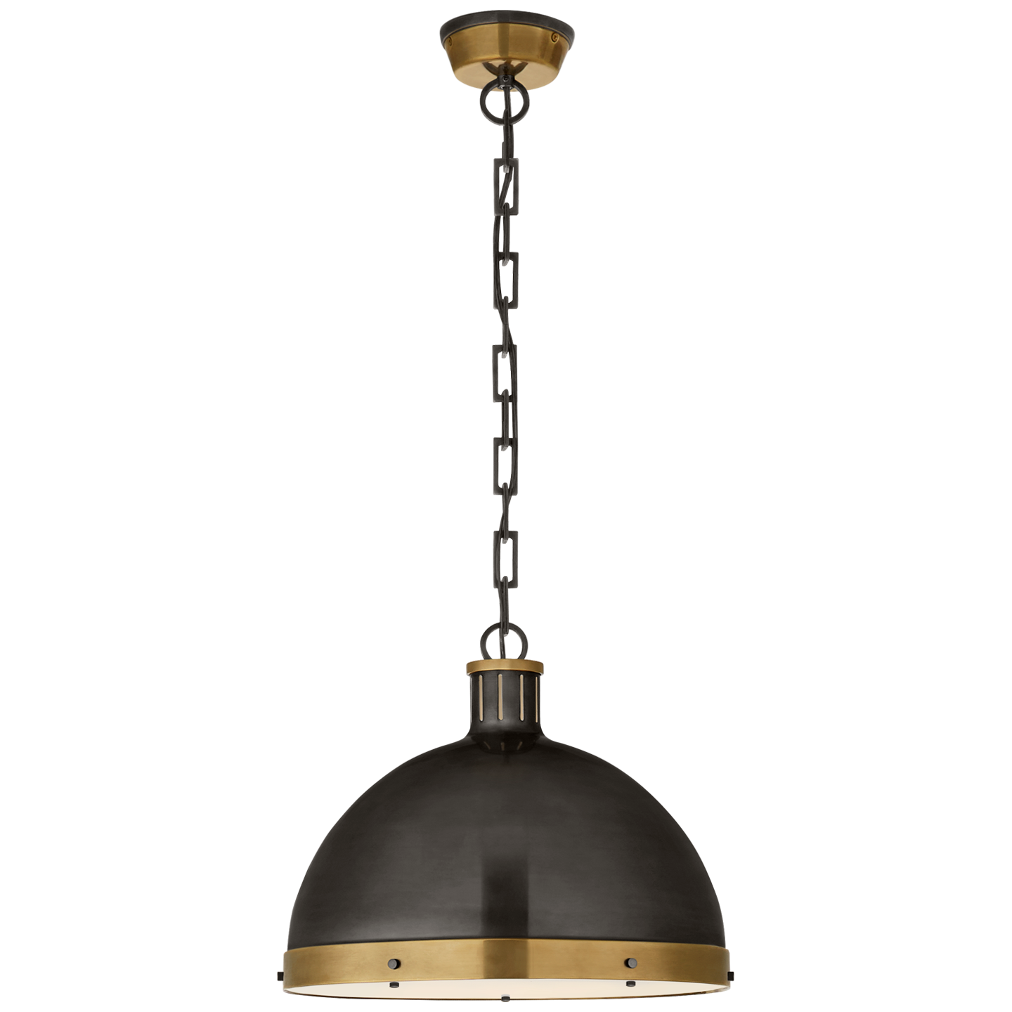 Hicks Extra Large Pendant - Bronze/Antique Brass Finish