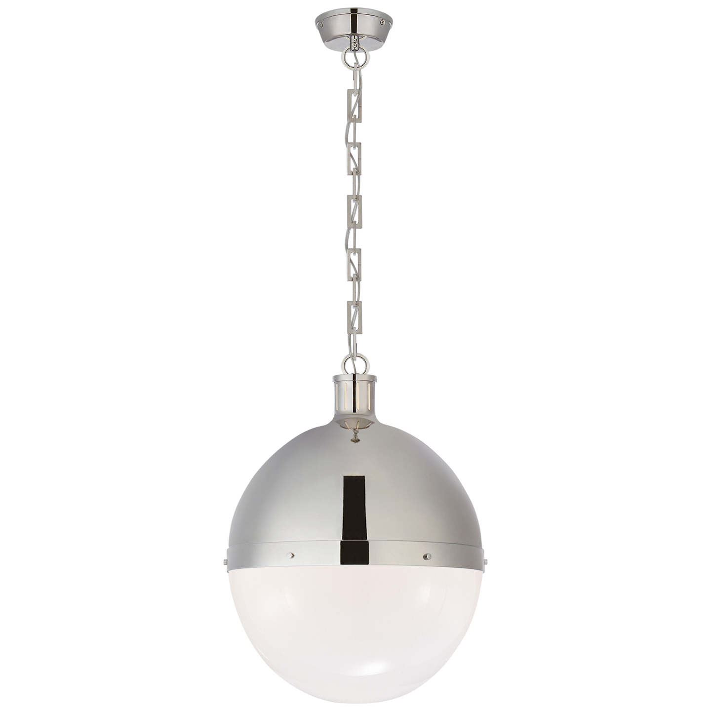 Hicks Extra Large Pendant - Polished Nickel Finish