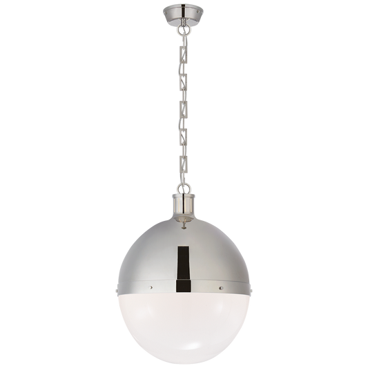 Hicks Extra Large Pendant - Polished Nickel Finish