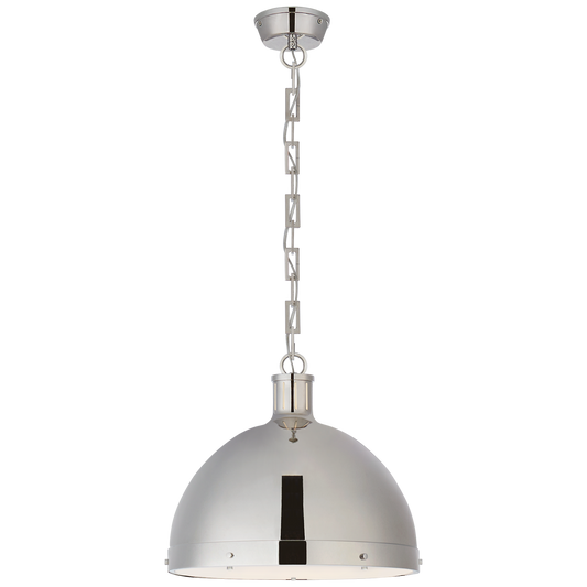 Hicks Extra Large Pendant - Polished Nickel Finish