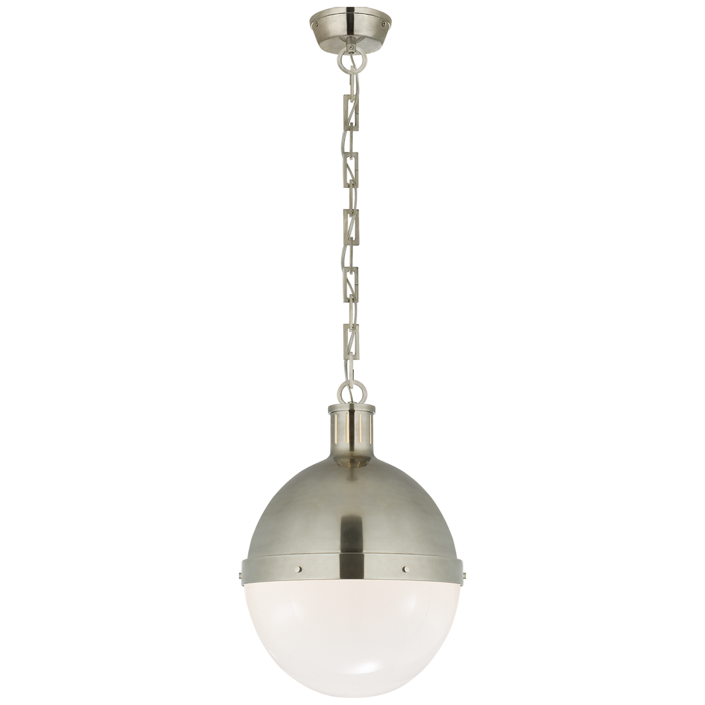 Hicks Large Pendant - Antique Nickel Finish