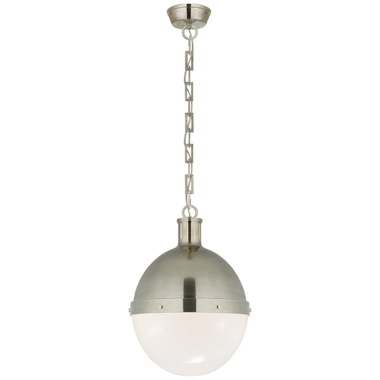 Hicks Large Pendant - Antique Nickel Finish