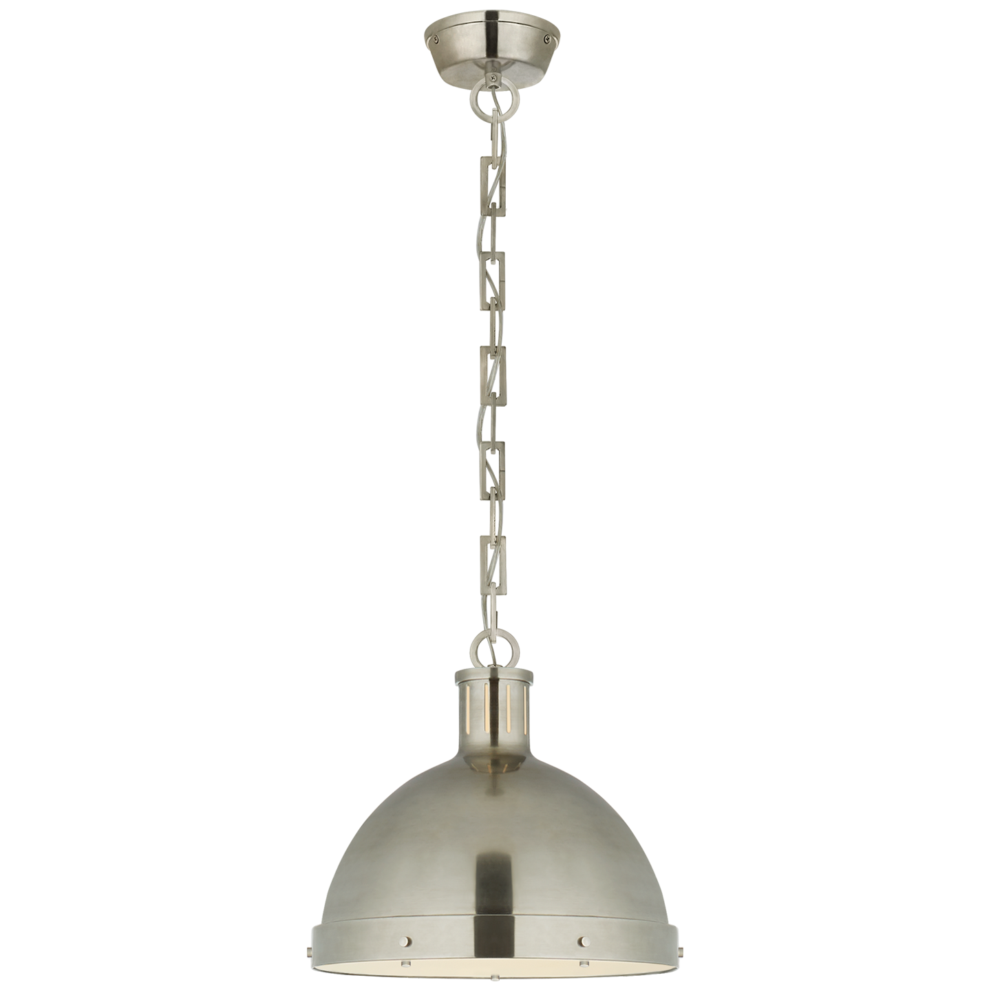 Hicks Large Pendant - Antique Nickel Finish