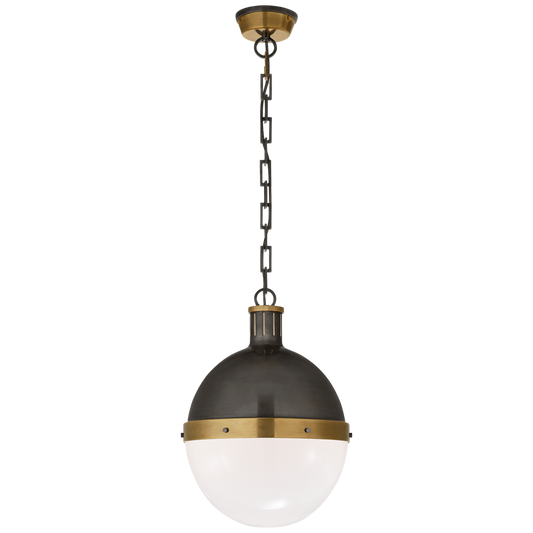 Hicks Large Pendant - Bronze/Antique Brass Finish