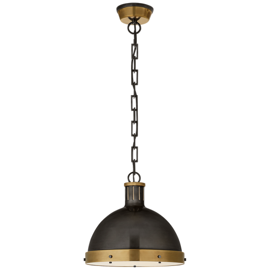 Hicks Large Pendant - Bronze/Antique Brass Finish