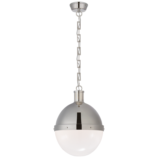 Hicks Large Pendant - Polished Nickel Finish