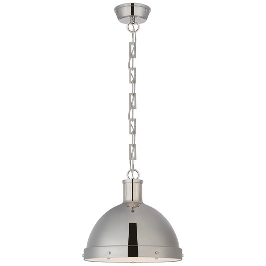 Hicks Large Pendant - Polished Nickel Finish