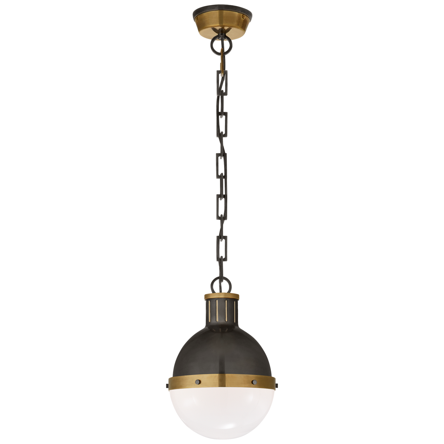 Hicks Small Pendant - Bronze/Antique Brass Finish