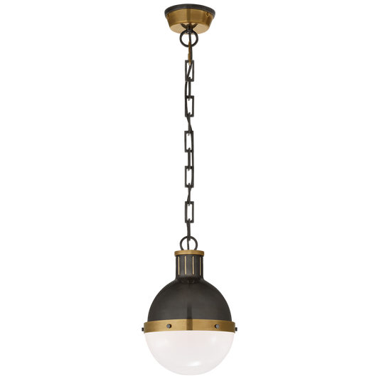 Hicks Small Pendant - Bronze/Antique Brass Finish