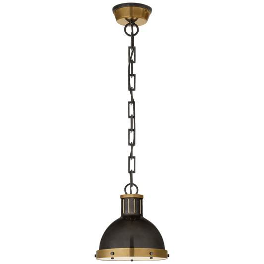 Hicks Small Pendant - Bronze/Antique Brass Finish