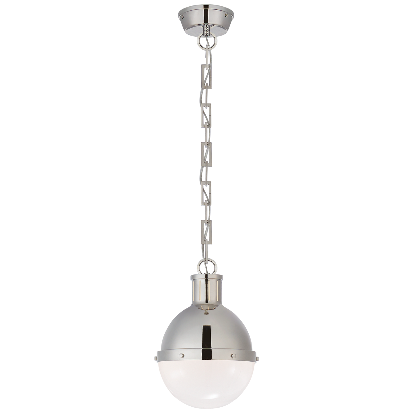 Hicks Small Pendant - Polished Nickel Finish