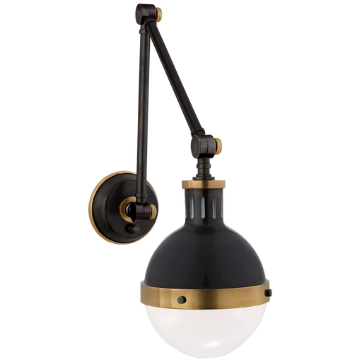 Hicks Library Light - Bronze/Hand-Rubbed Antique Brass