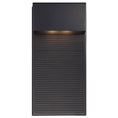 Load image into Gallery viewer, Hiline Medium Outdoor LED Wall Light - Black Finish
