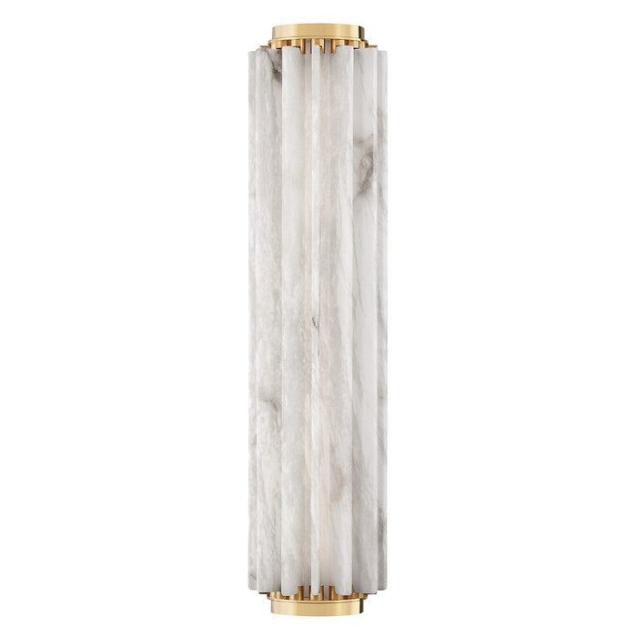 Hillside Large Wall Sconce - Aged Brass Finish